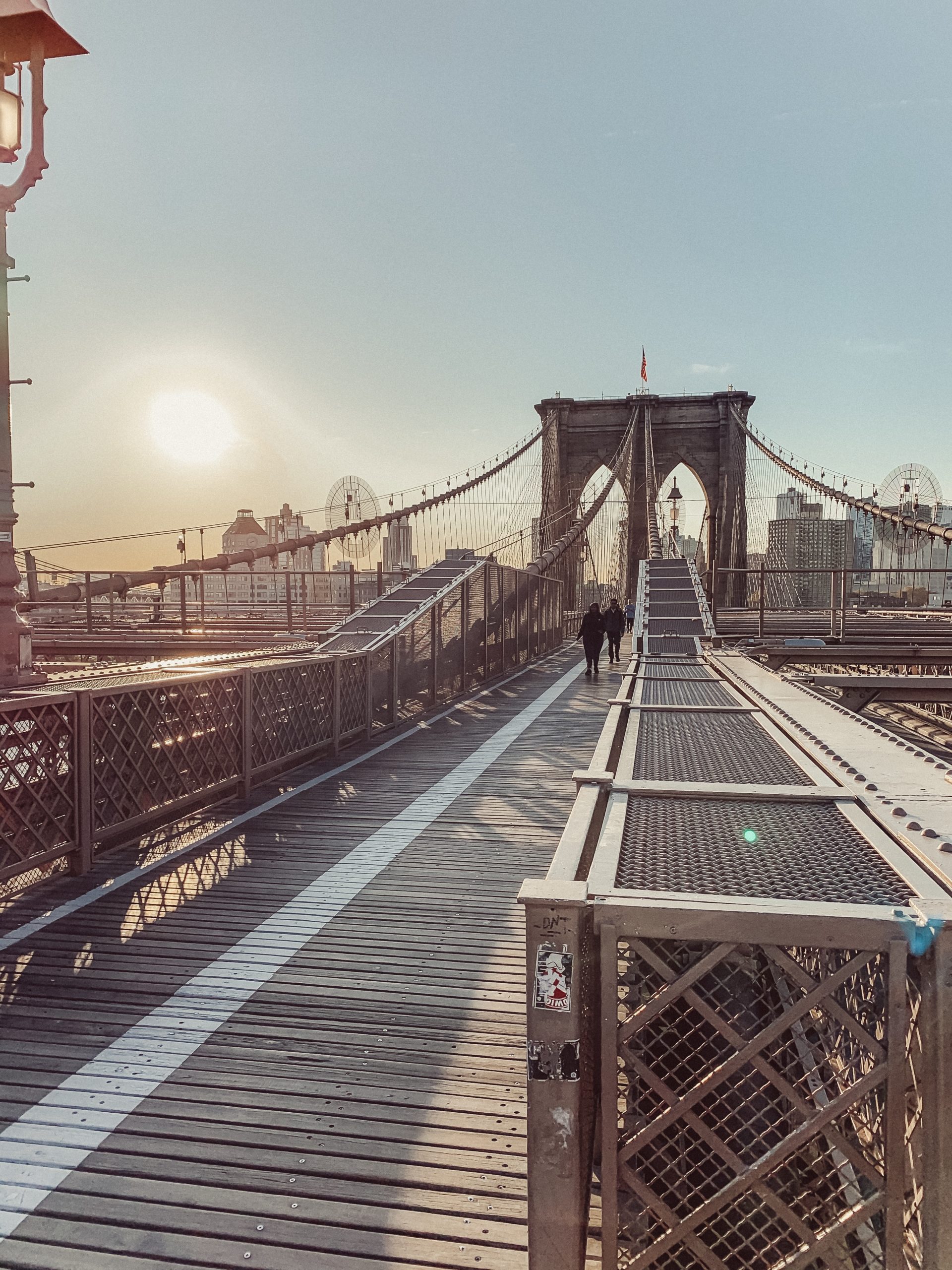 Brooklyn Bridge Sonnenaufgang
